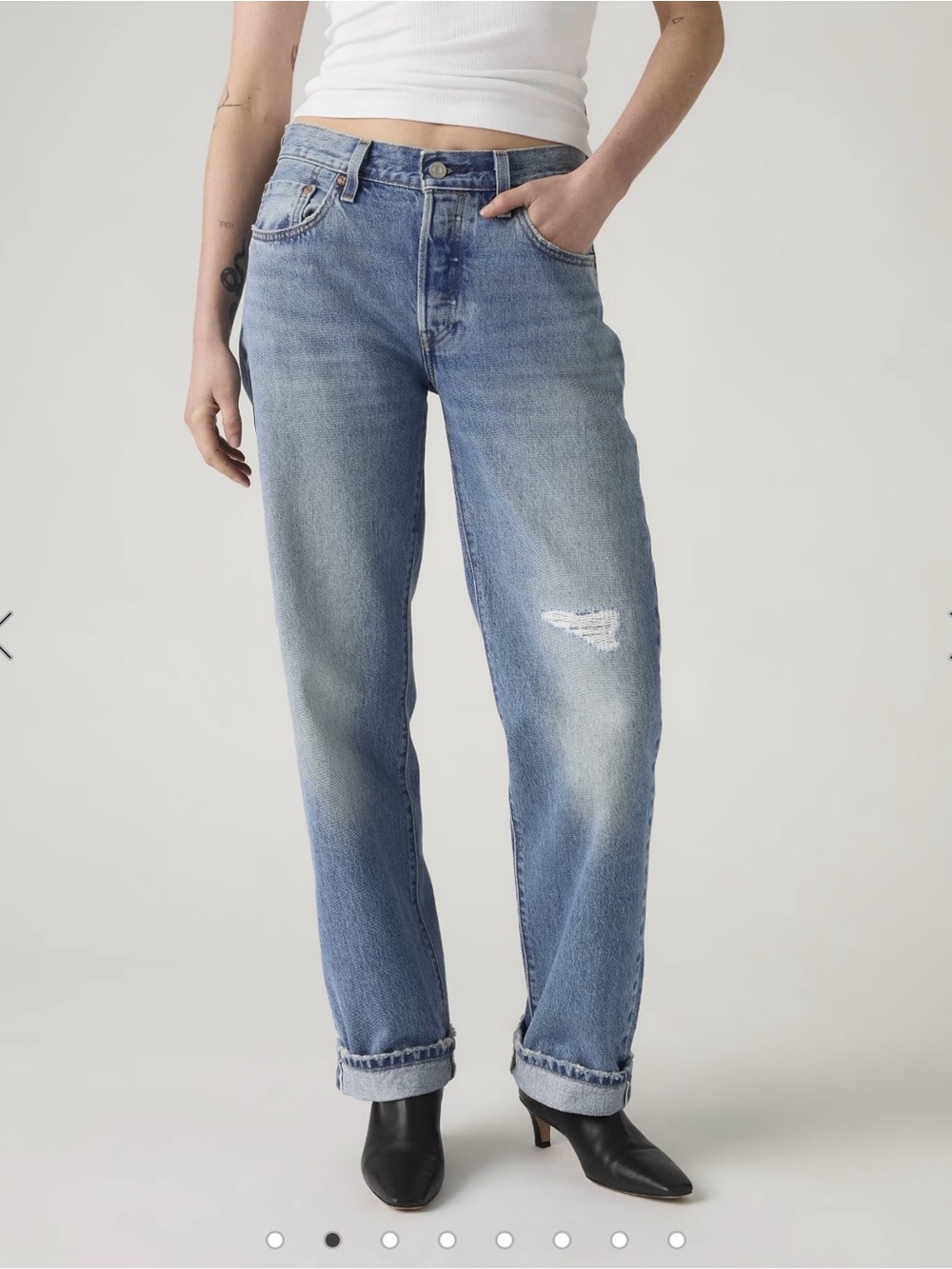 Levi's 501 90’s Selvedge - Fresh Plan Medium Wash